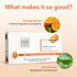 Sara Orange Facial Kit Perfect Glow Booster & Prevent Acne | All In 1- Cleanser, Scrub, Cream And Mask | All Skin Types | Facial Kit For Women & Men | 4x50g